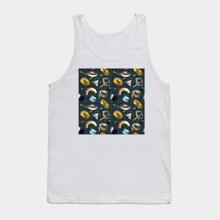 3D Geometric Pattern Tank Top